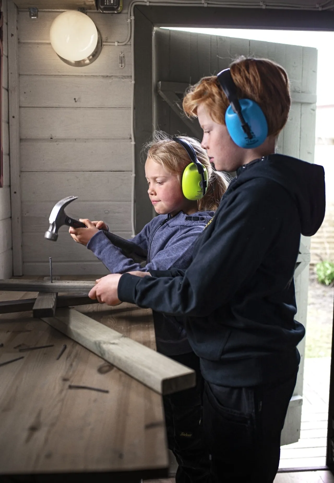 Hodebøyle junior snr grønn nivå 1 24db hellberg