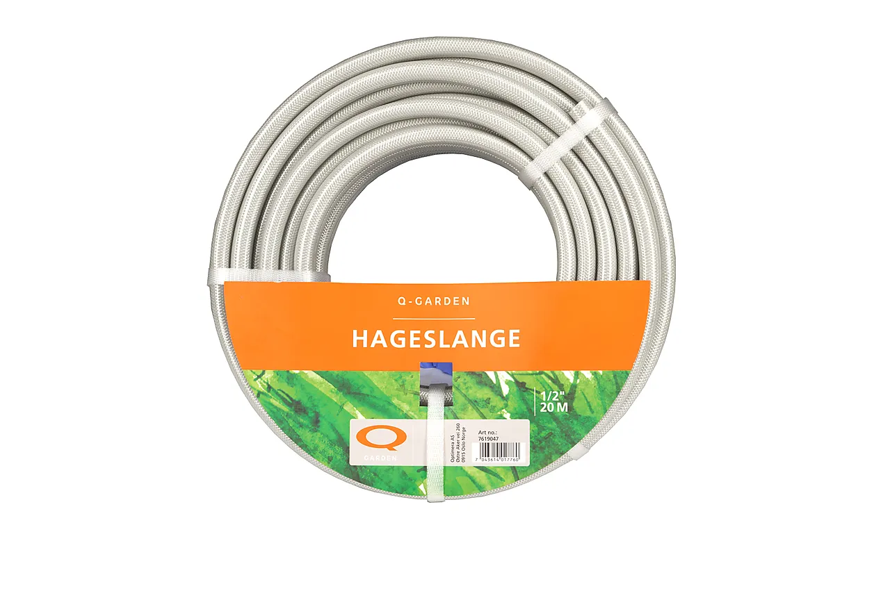 Q-Garden hageslange sett 1/2" 20 meter