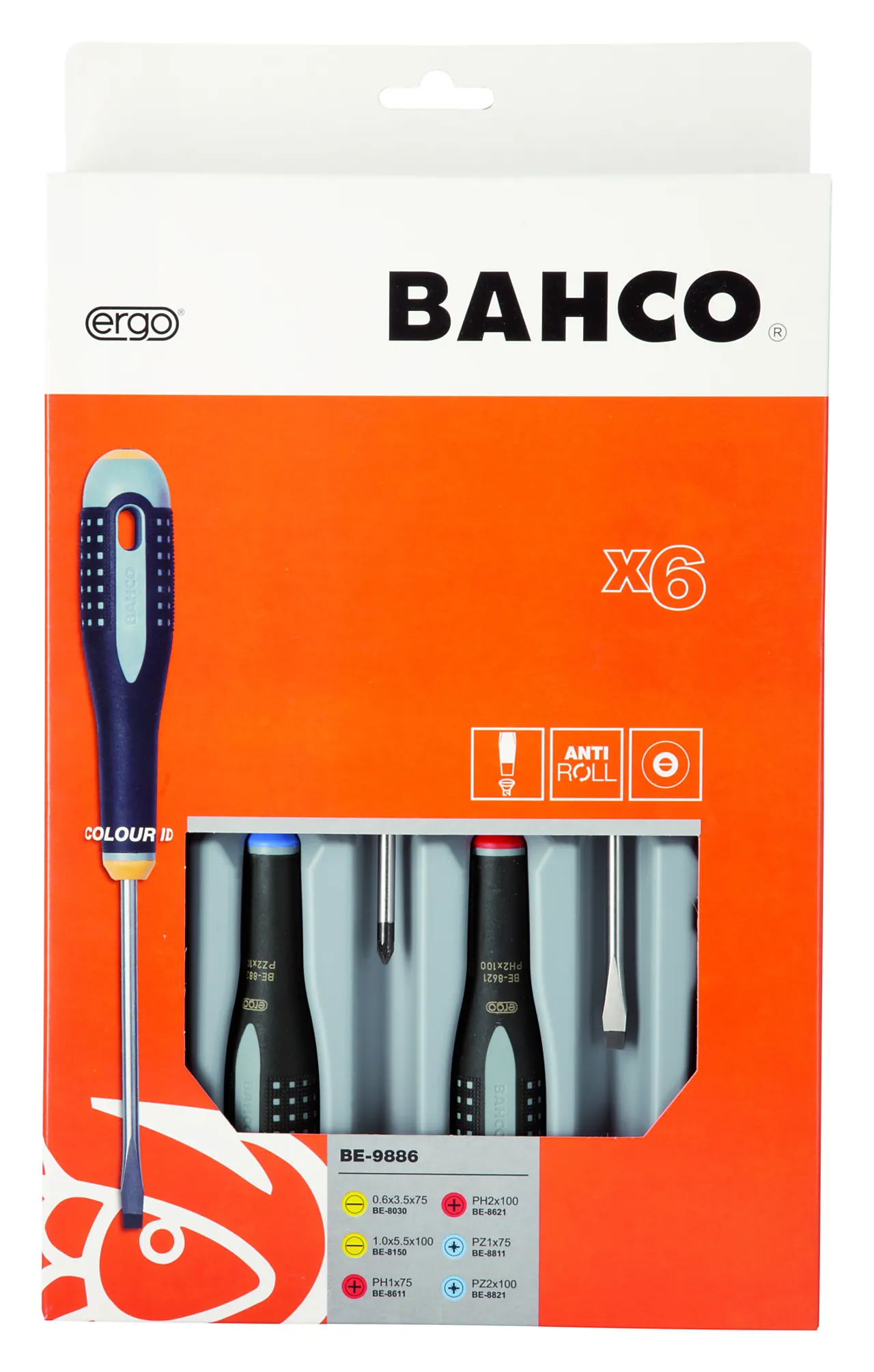 SKRUTREKKERSETT 6 BE9886 BE-9886 BAHCO null - null - 2 - Miniatyr