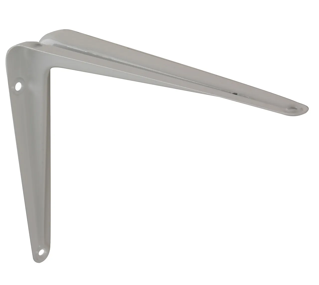 Hyllevinkel oppresset 150x200 mm hvit