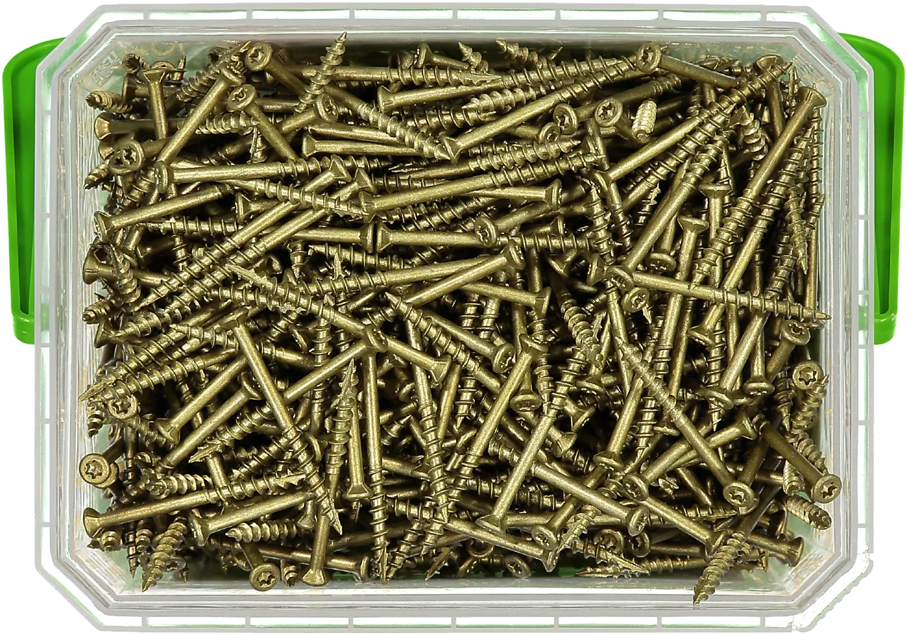 Terrasseskrue classic 4,5x55 1000 stk null - null - 3 - Miniatyr