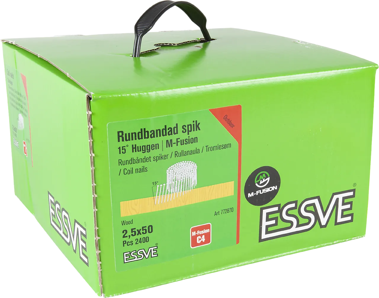 Spiker coil 15gr 2,5x50 m-fushuggen m-fusion trådbåndet a-2400 null - 50 - 2 - Miniatyr