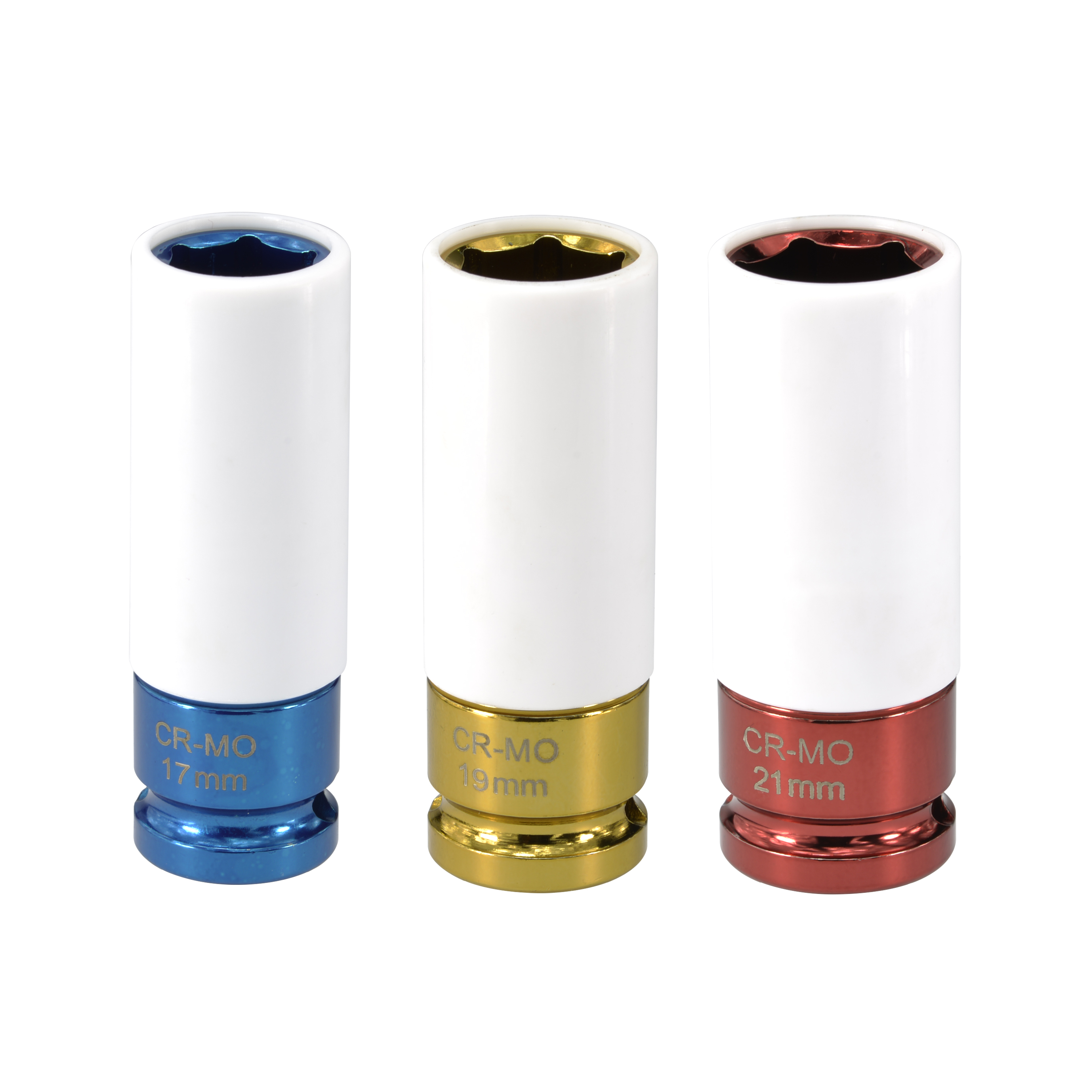 Q-Tools kraftpipesett 3 deler 17, 19 og 21 mm – plastbelagt CR-MO ...