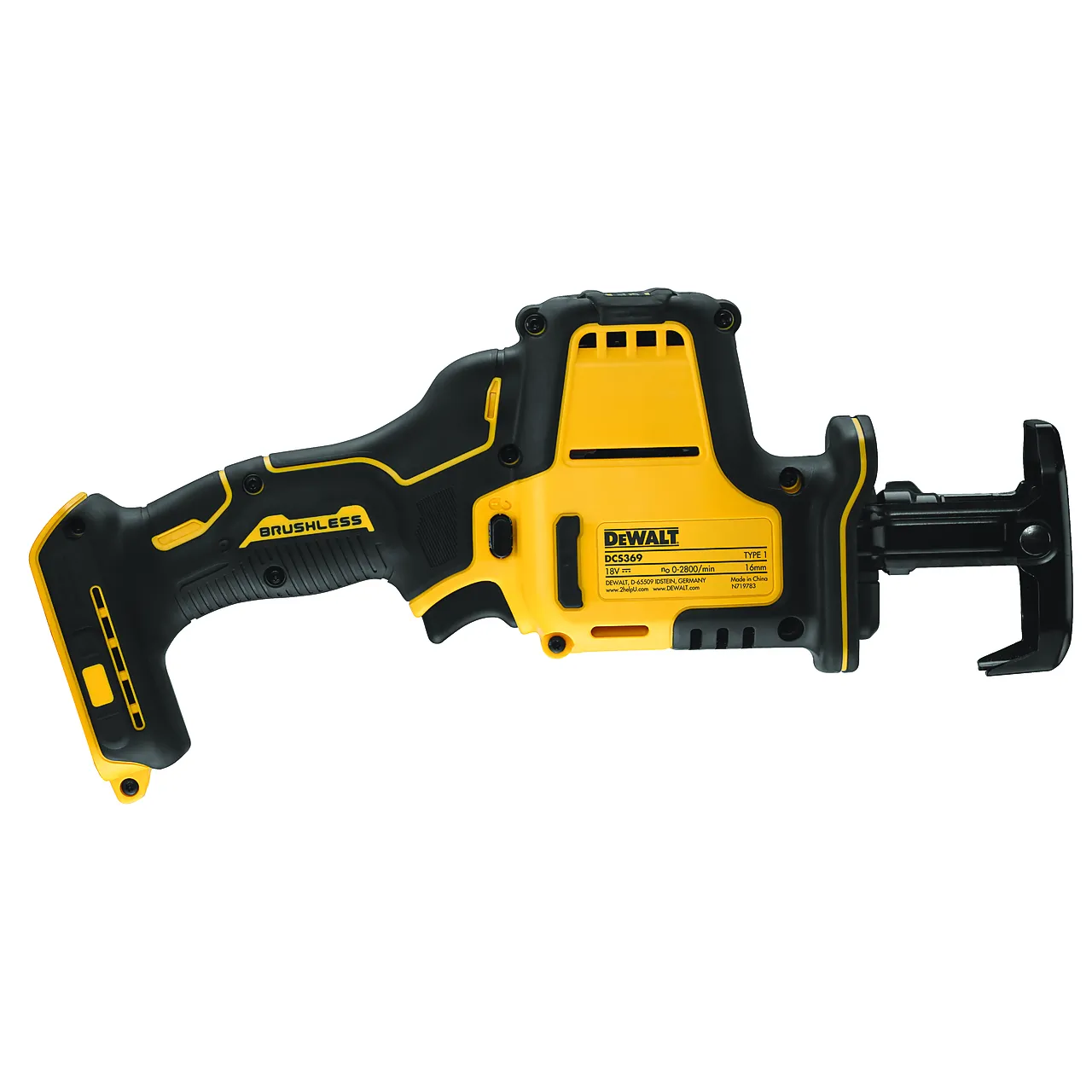 DEWALT Bajonettsag kompakt 18V, uten batteri og lader null - null - 3 - Miniatyr