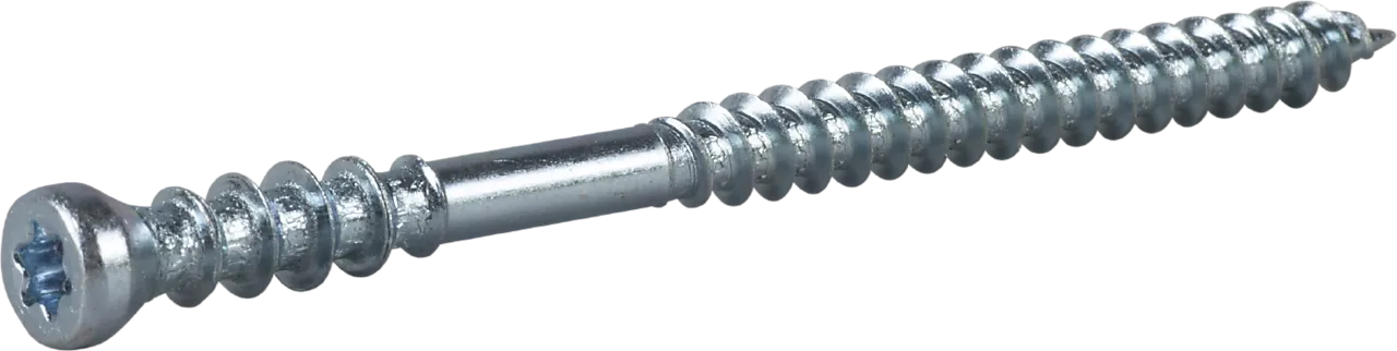 Karmskrue L8 med skarp spiss 6x90 mm 50 stk Karmskrue L8 med skarp spiss 6x90 mm 50 stk