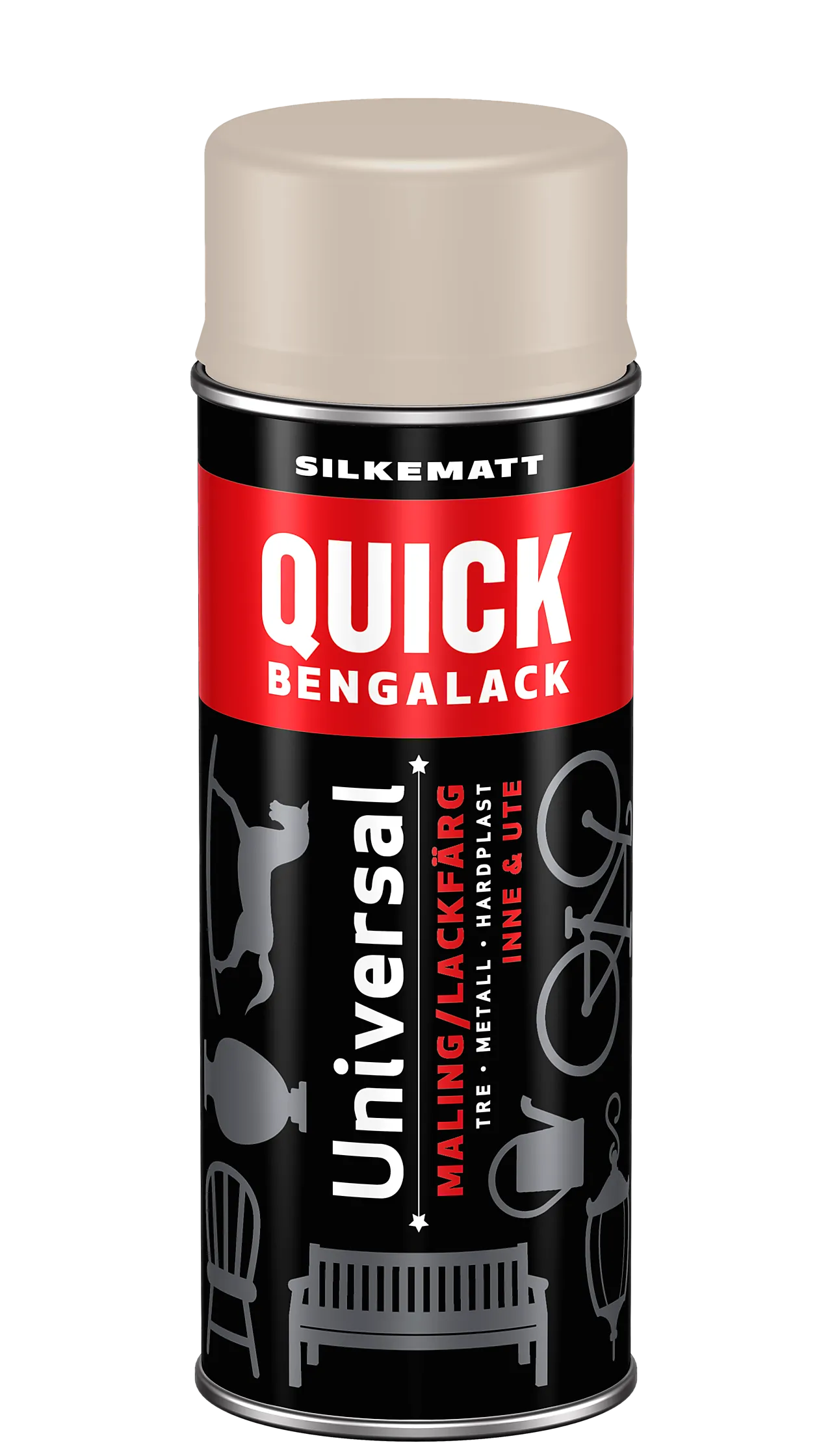 Bengalack spray vintersand silkematt 400 ml