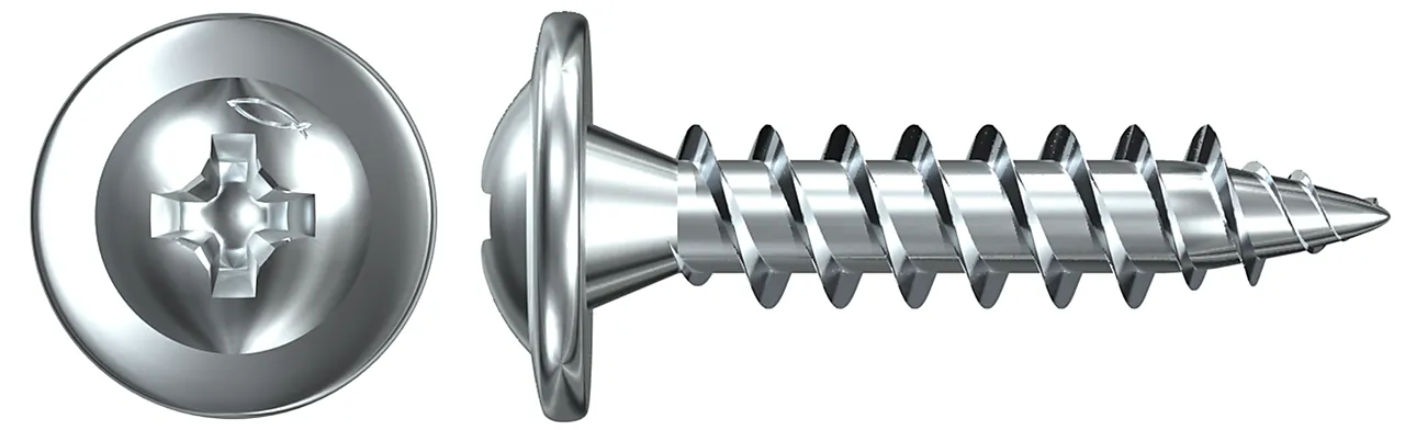 Montasjeskrue elz 4,2x13 mm a 1000 stk fps-fp elforzinket ph2