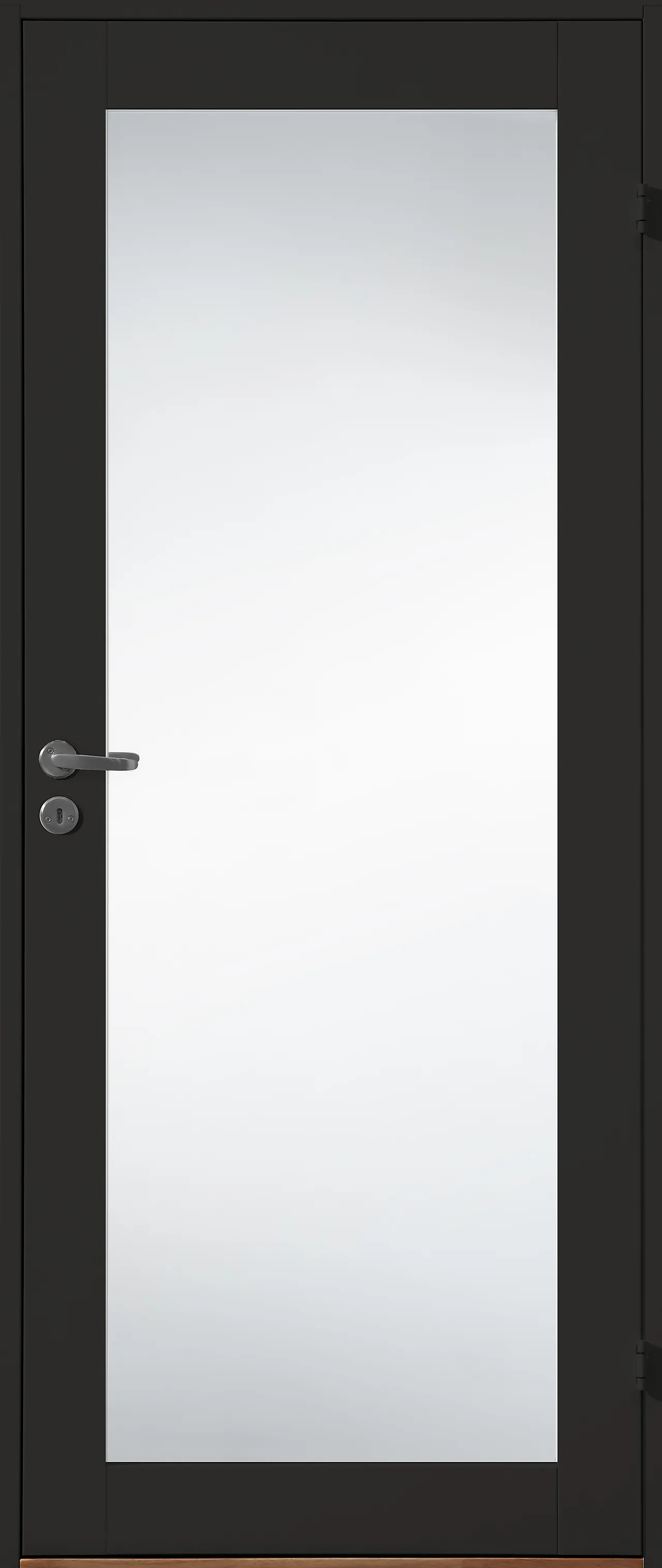 Innerdør Prima dempet sort med glass 90x210 cm Innerdør Prima dempet sort med glass 90x210 cm