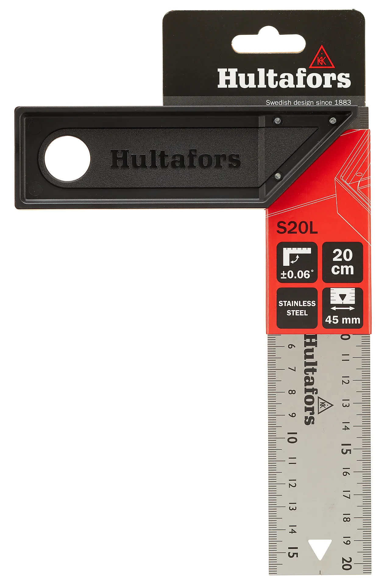 Vinkel semi-proff V20S klingelengde 20 cm null - null - 3 - Miniatyr