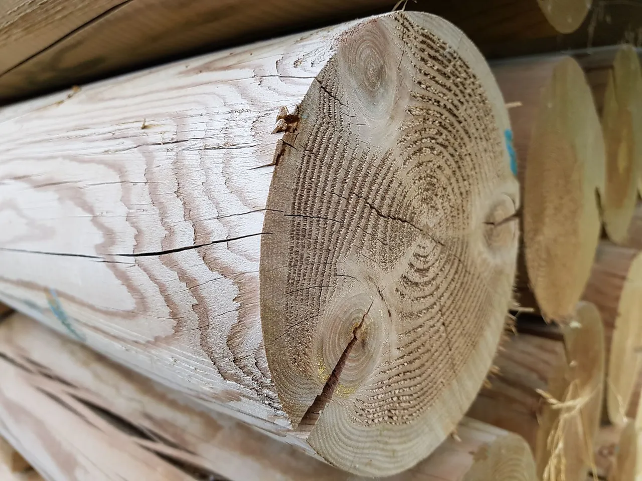 Furu 14x400 dreid stokk ntr a imp