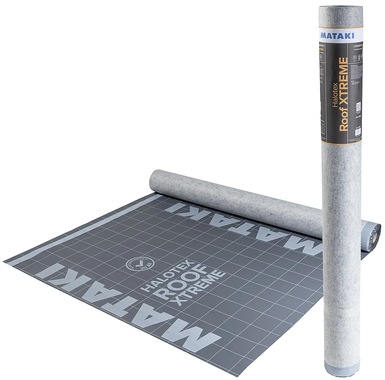 Undert 1,50x25m halotex roof xtreme diffusjonsåpent mataki