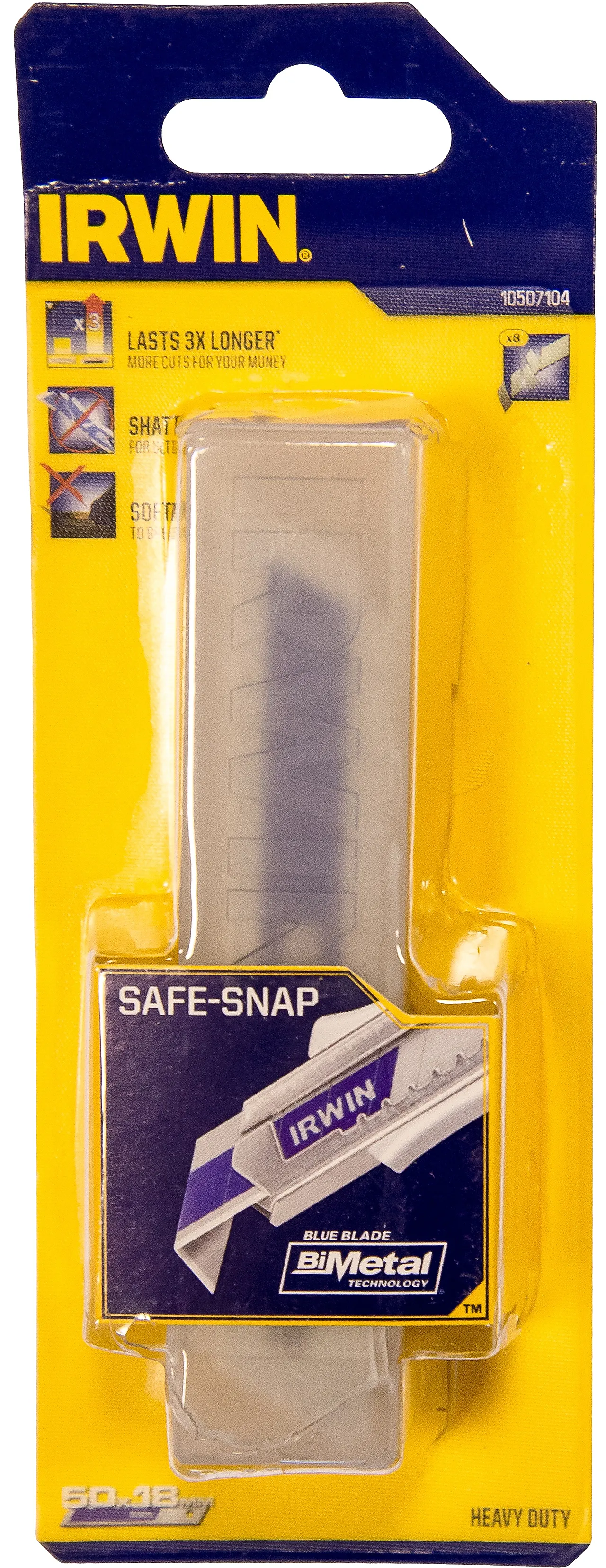 Knivblad 1057104 bimetall 18 mm 50 pk
