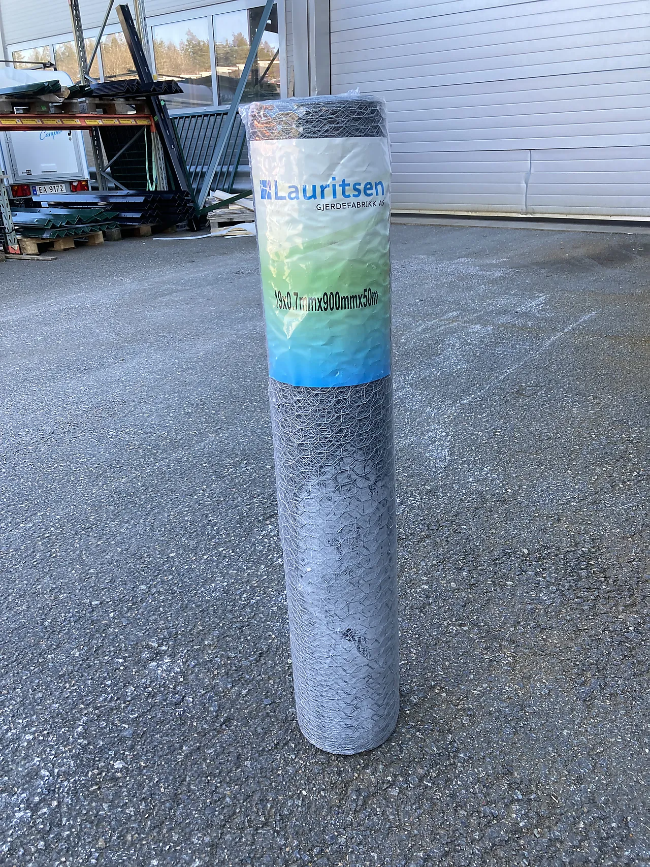 Hønsenetting varme forsinket høyde 900 mm lengde 10 meter