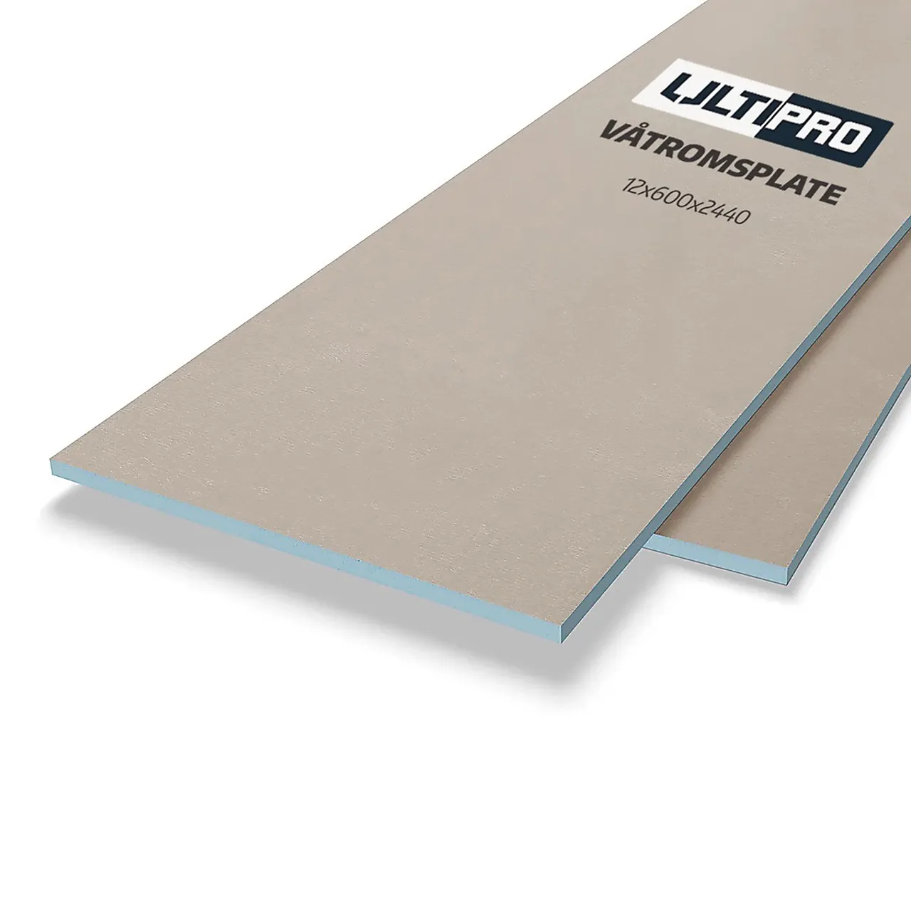 Ultipro våtromsplate 12x600x2440 mm