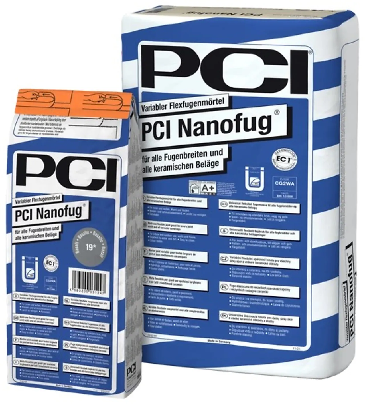 Pci fug cementgrå 56137694 pci nanofug cement grå 15 kg