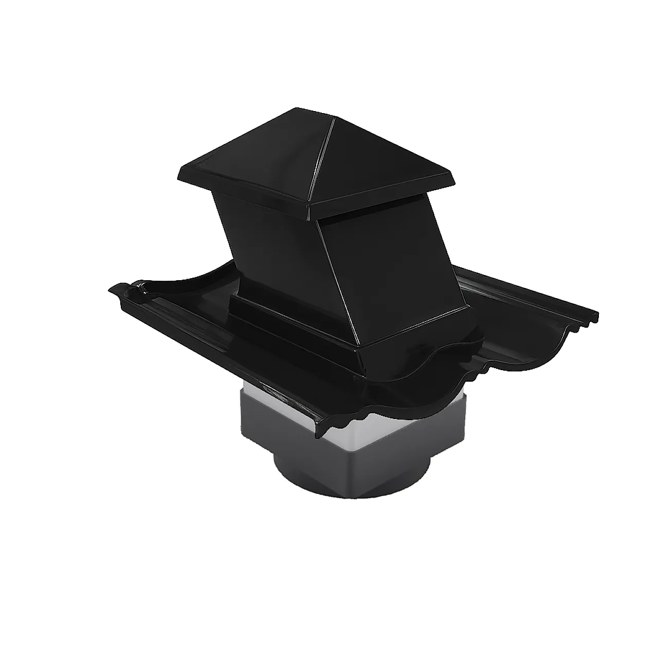 Ventilasjonshette panthera svart gerard høyblank null - null - 2 - Miniatyr