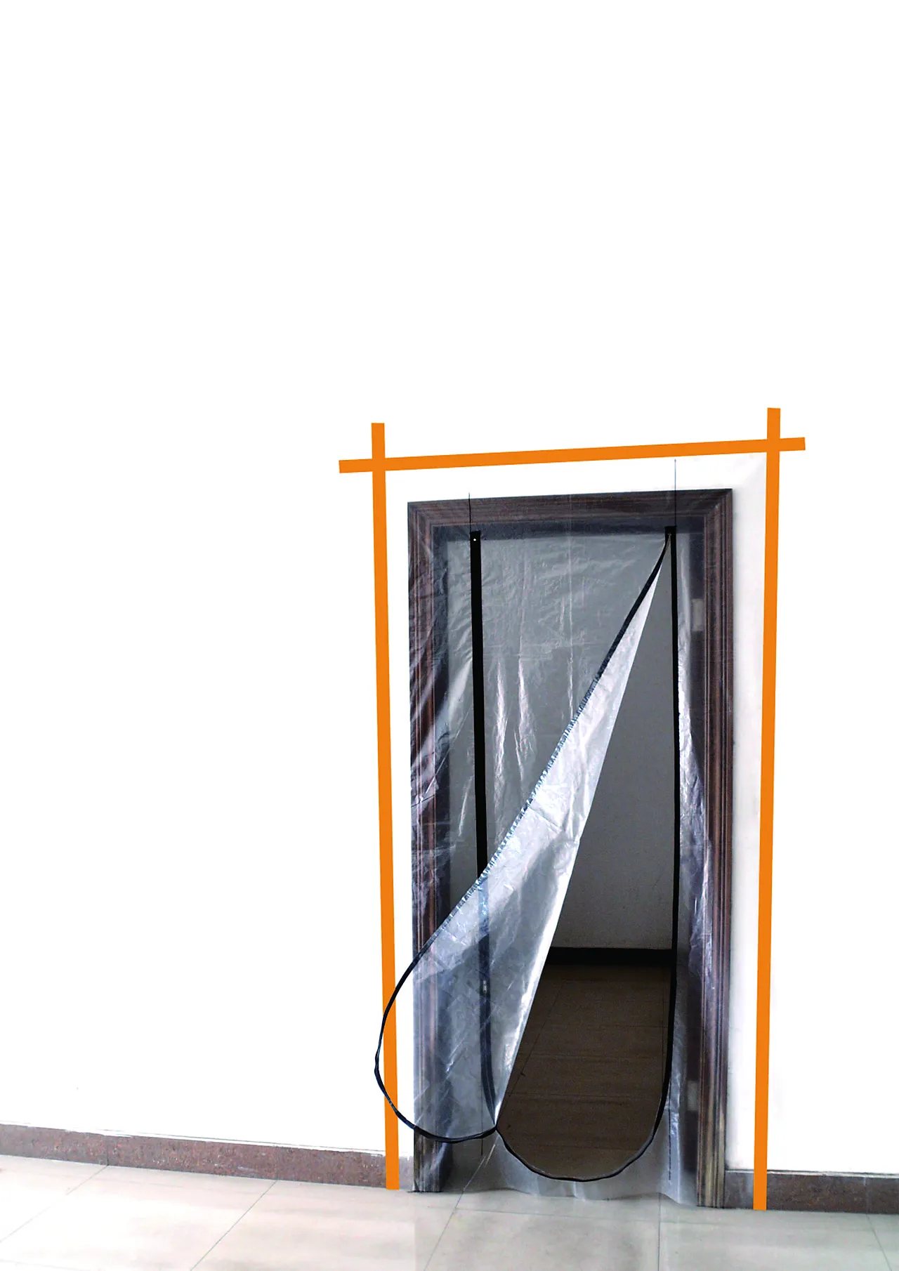 Støvdør i plast Støvdør i plast