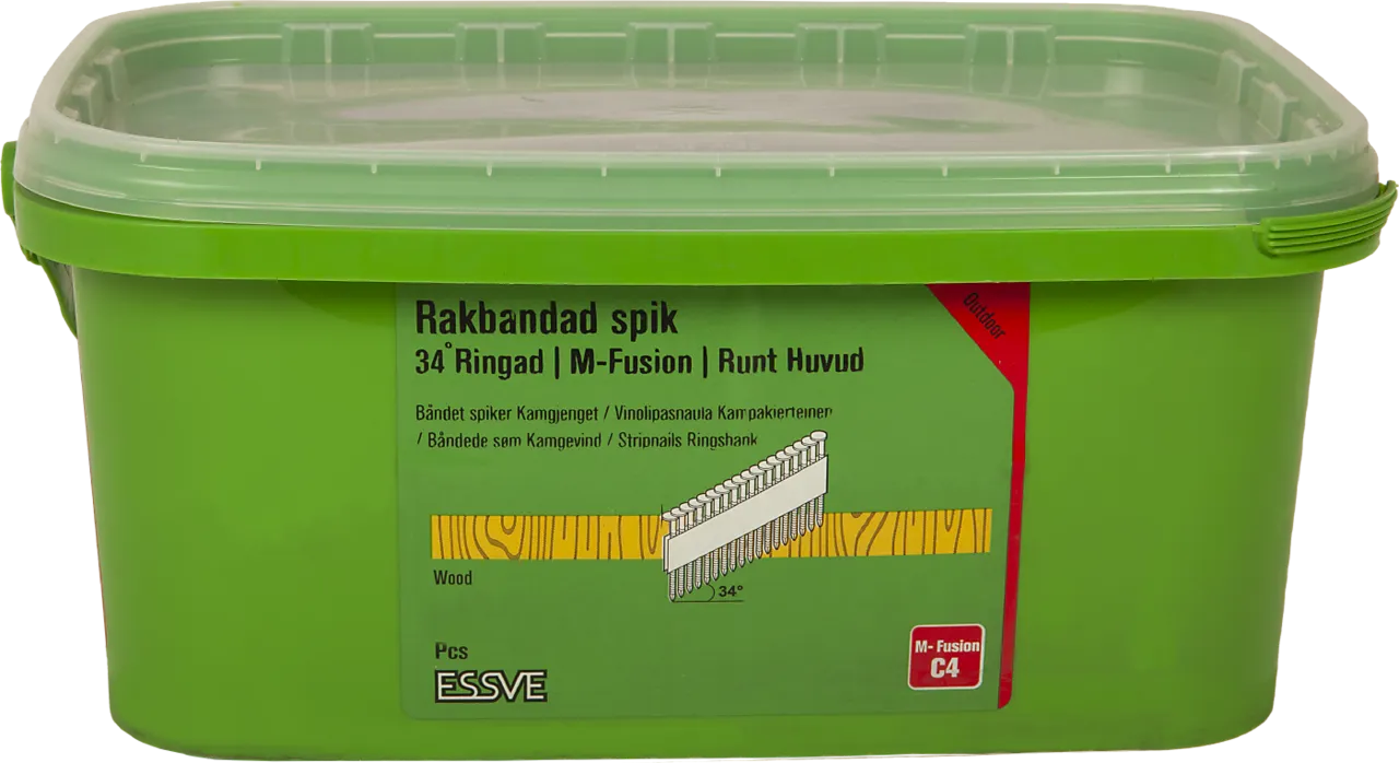 Maskinspiker 34 grader fullhode ringspiker 2,8x75 M-Fusion null - null - 2 - Miniatyr