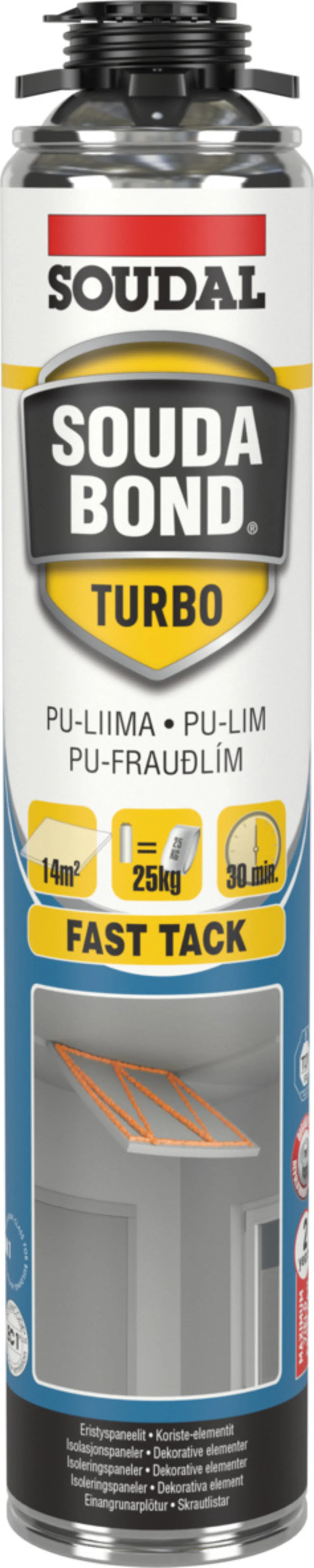 Monteringslim skum 750 ml