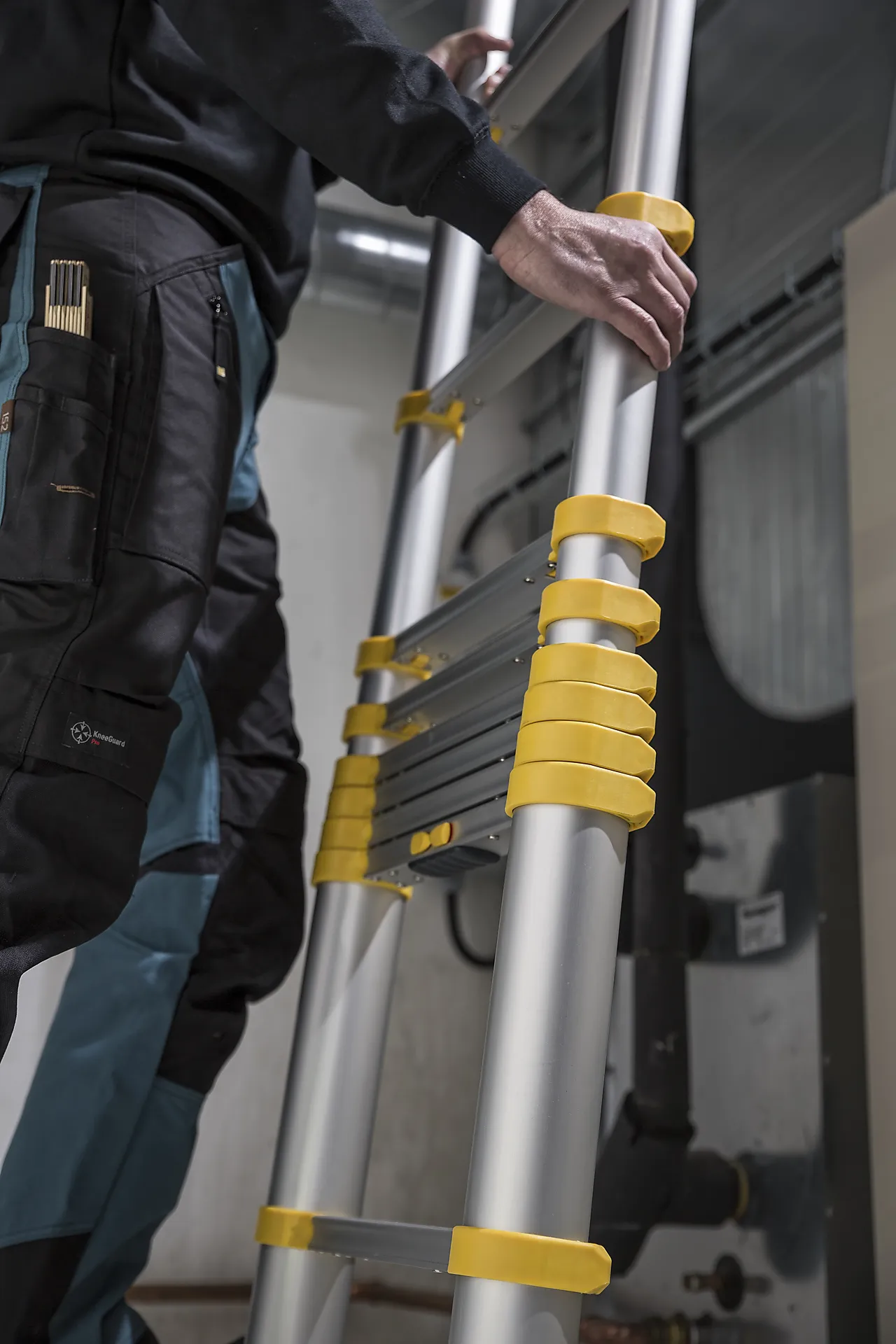 Teleskopstige TLP 3,4 meter m/stigefot null - null - 3 - Miniatyr