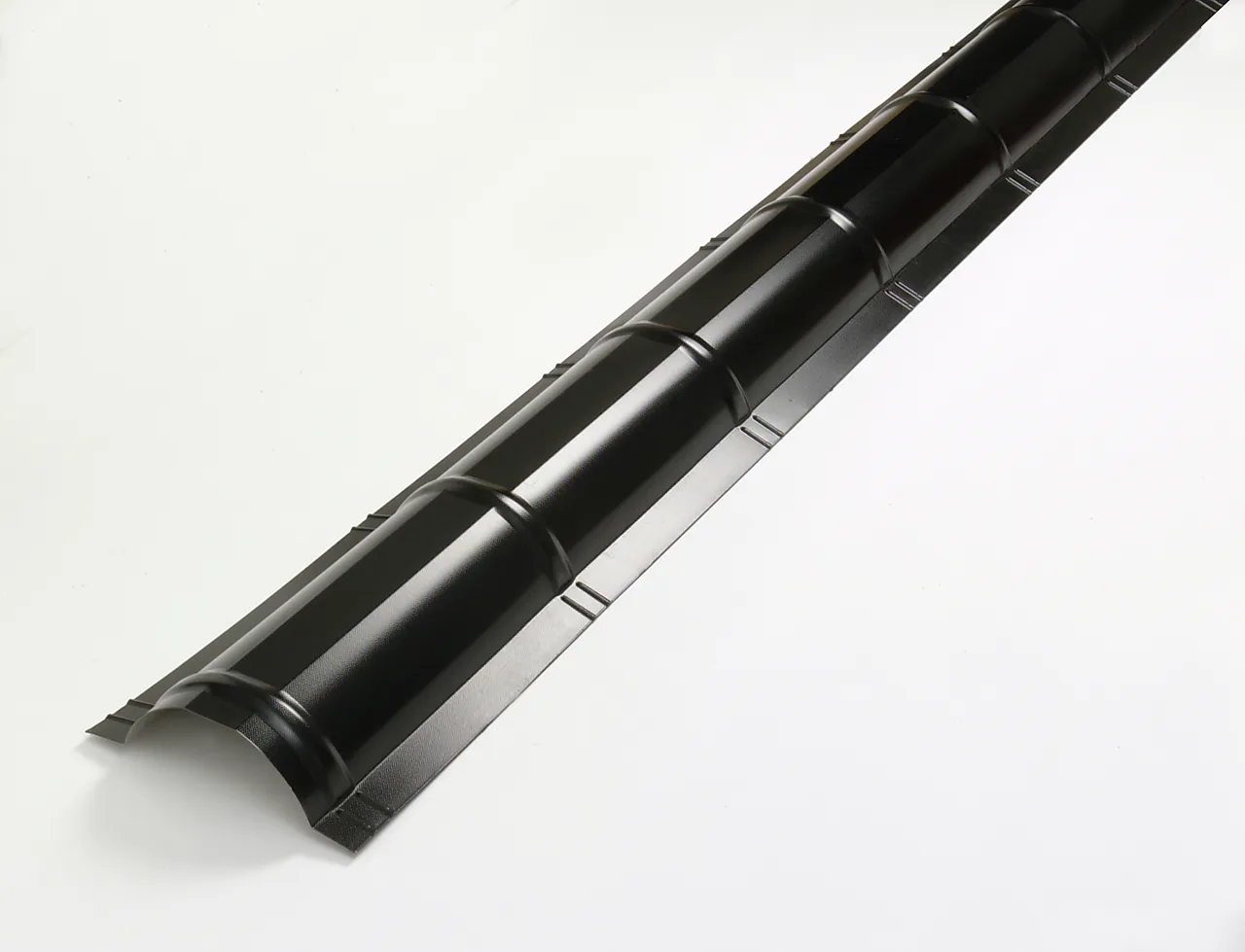 Møne til harmonipluss sort stål hps200 ultra