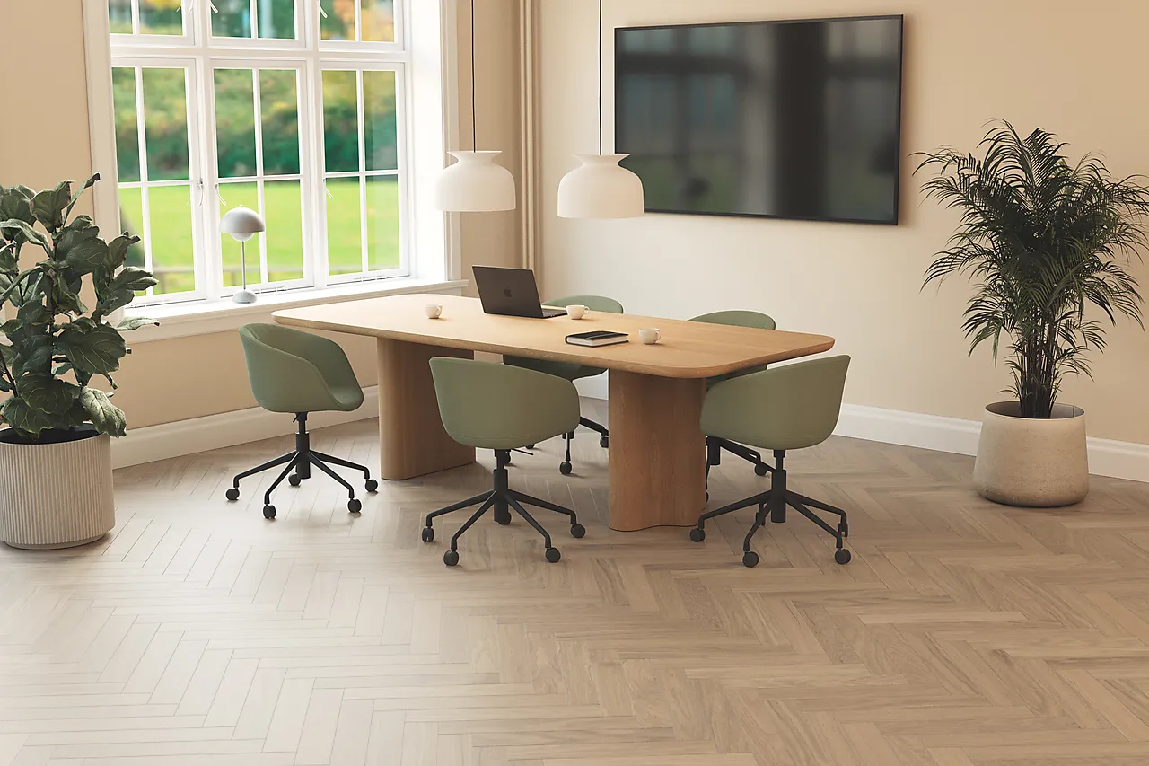 Fiskeben gulv Ervalla eik misty white null - null - 2 - Miniatyr