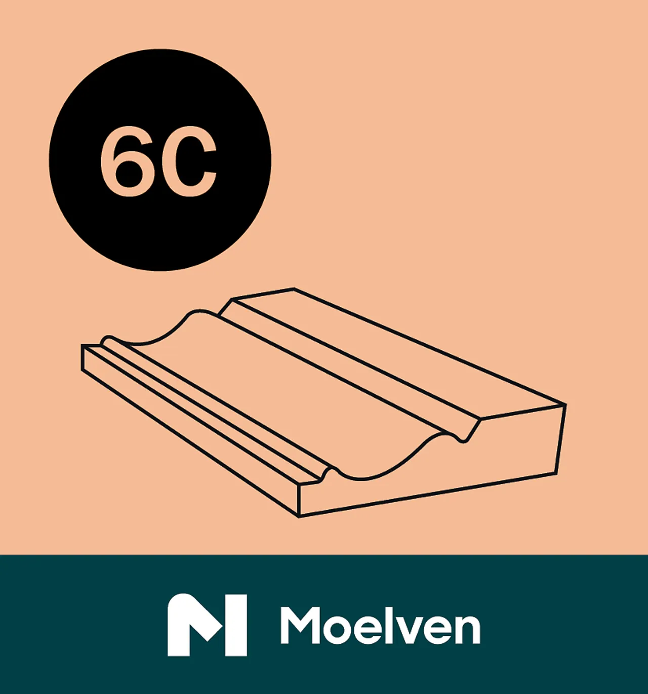 Gulvlist furu hvit bomull S0502-Y 21x95x4400 mm null - null - 2 - Miniatyr