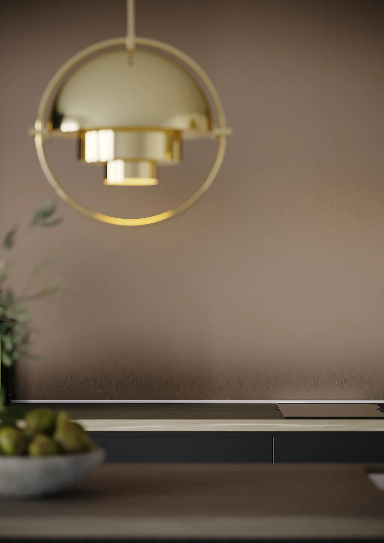 Kjøkkenplate 5006f00 copper slett overflate 10x620x2400