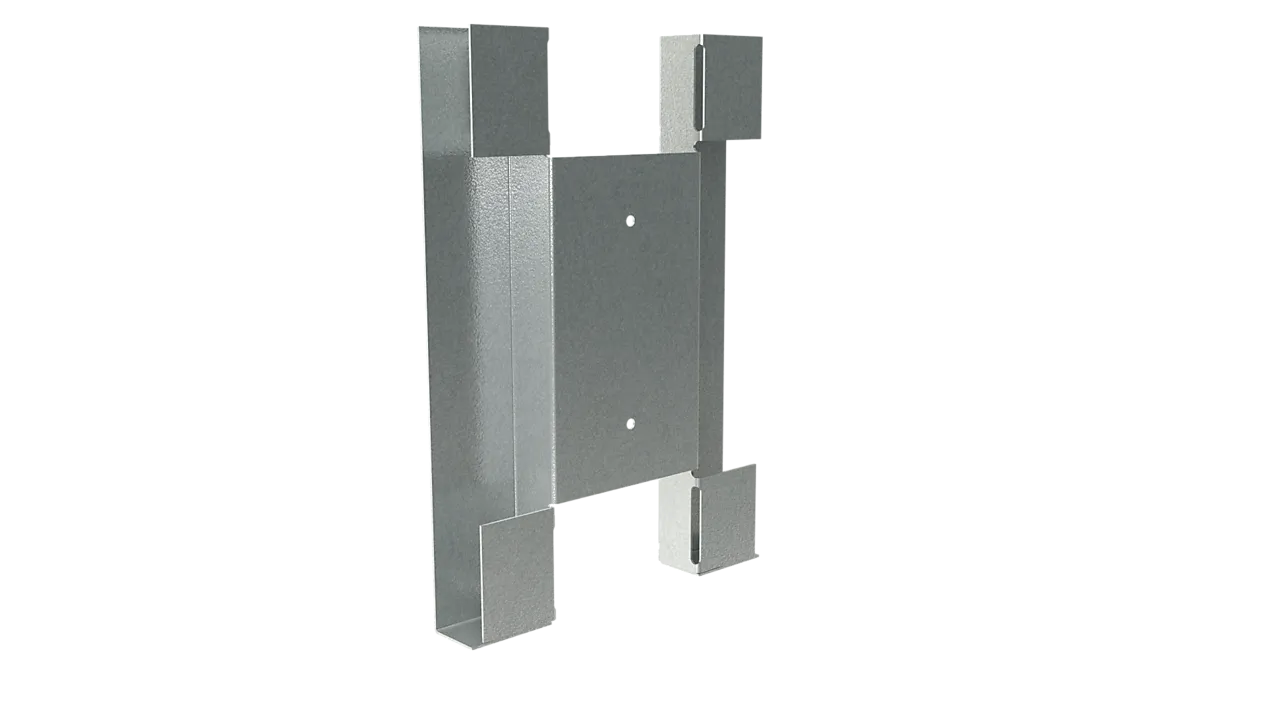 Beslag bk 12-0,7 for innfesting av 12 mm finerplate