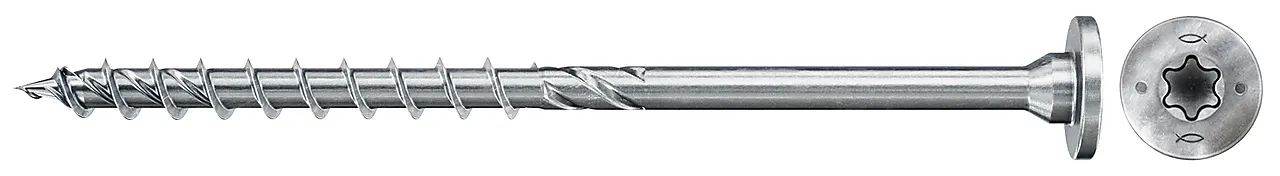 Konstruksjonsskrue FPF II STP 6.0x160 inne med flatt hode null - null - 2 - Miniatyr