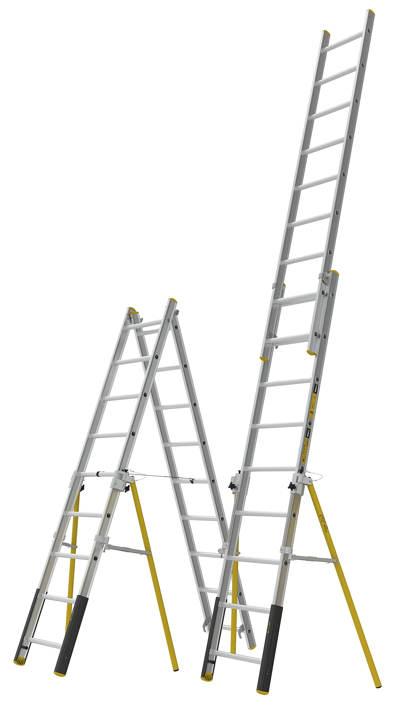 Stige 2-delt LPX-D5 PROF+ 4,9 m null - null - 3 - Miniatyr