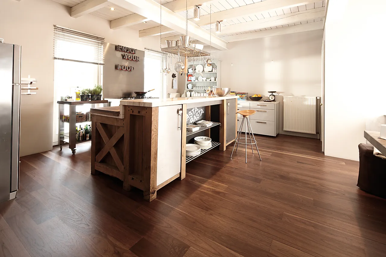 Boen parkett Valnøtt Andante Plank Live Matt lakk null - null - 3 - Miniatyr