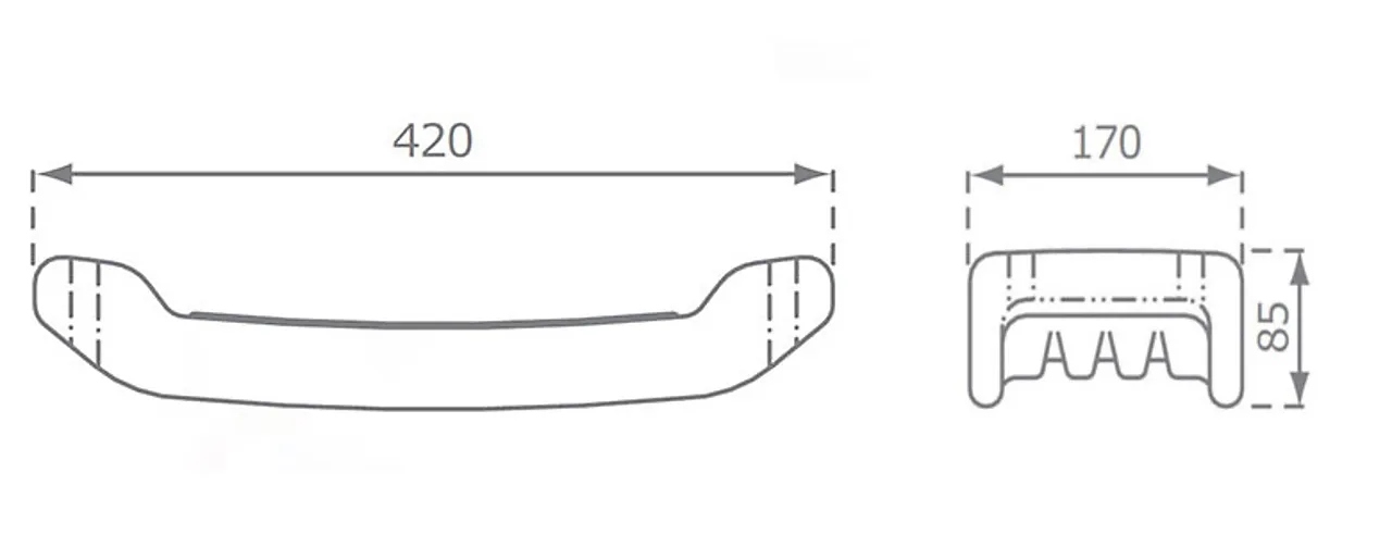 Huskesete plast rød null - null - 2 - Miniatyr