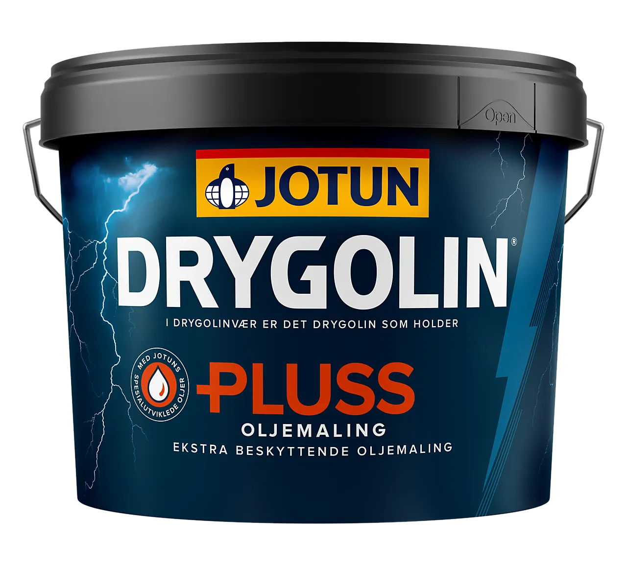 Drygolin Pluss utendørs maling hvit 10 liter Drygolin Pluss utendørs maling hvit 10 liter