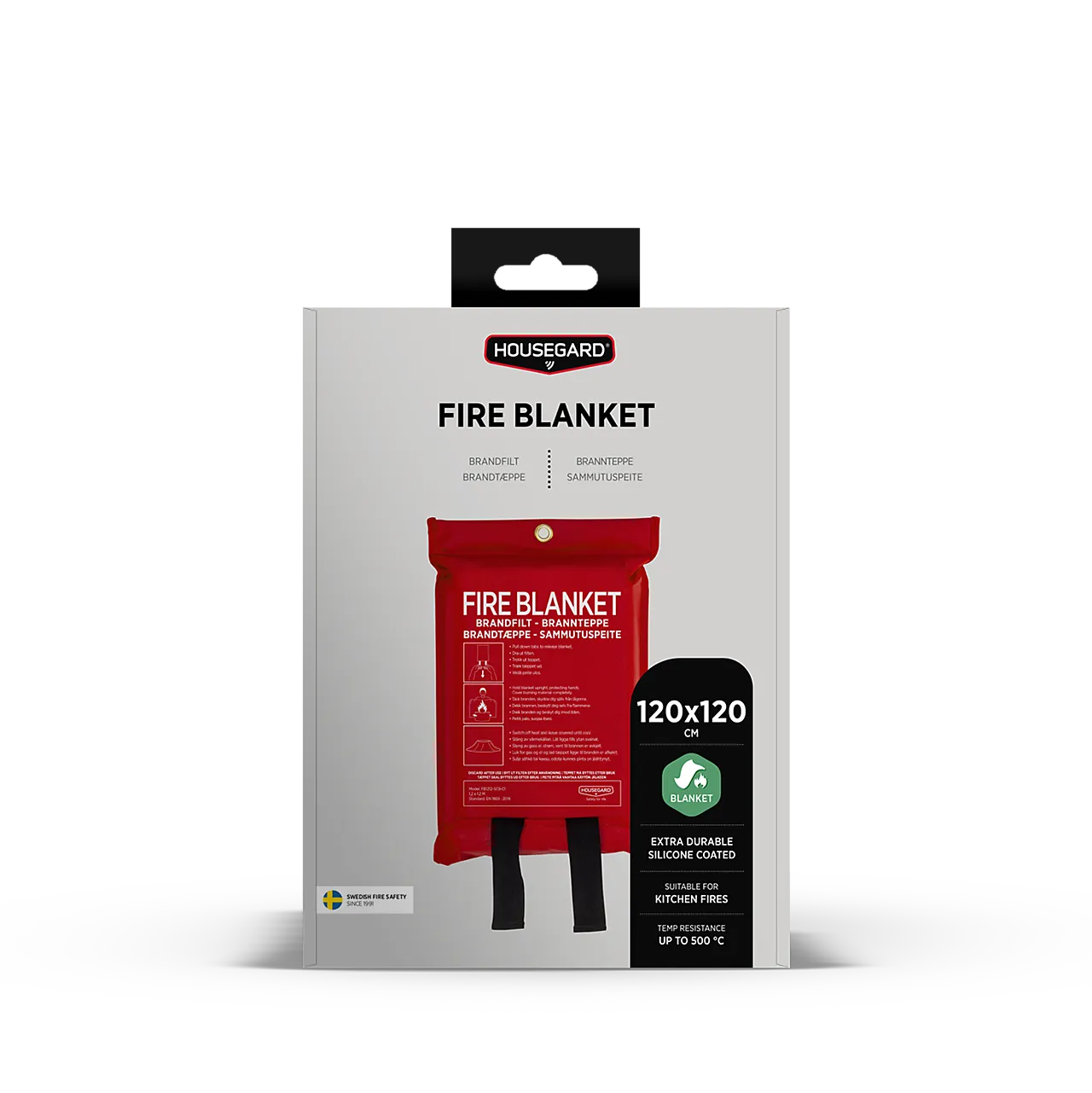 Brannteppe FB1212-SC9-C1 120x120 cm blister pakke null - null - 3 - Miniatyr