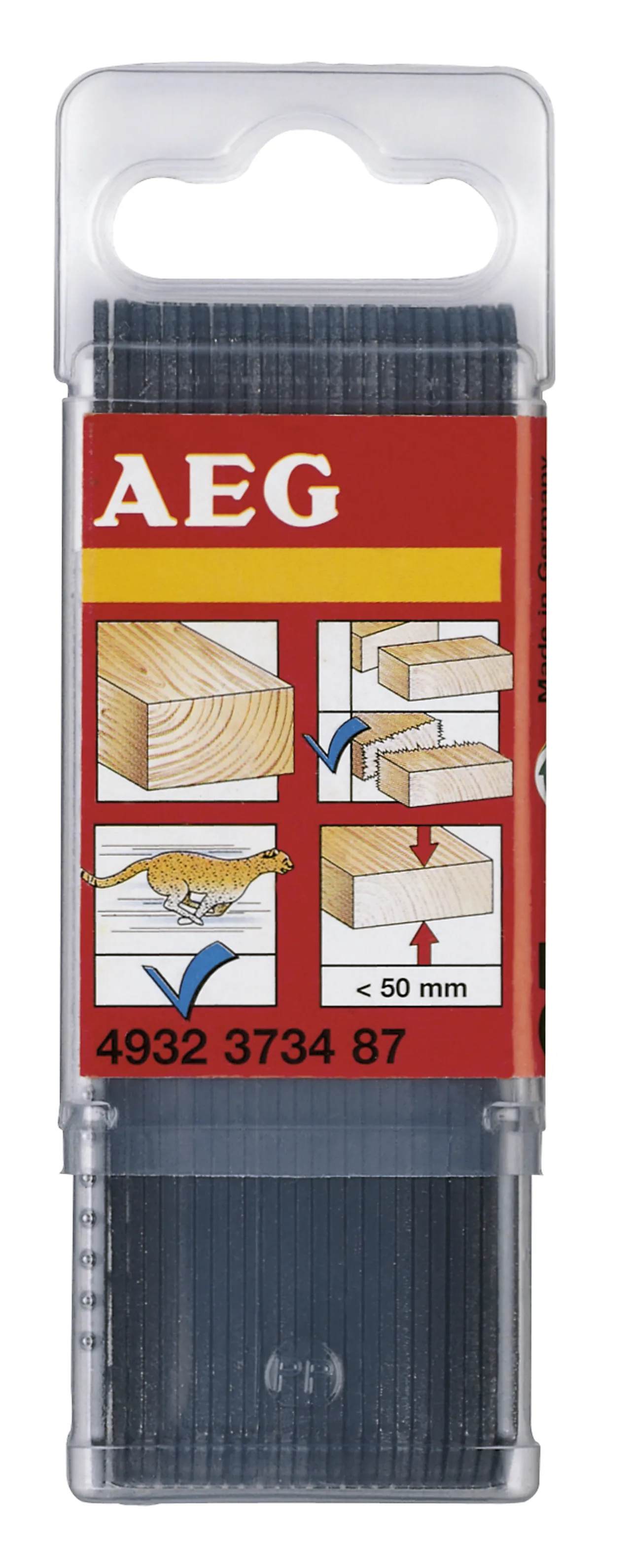 Milwaukee stikksagblad 75 mm 25 stk