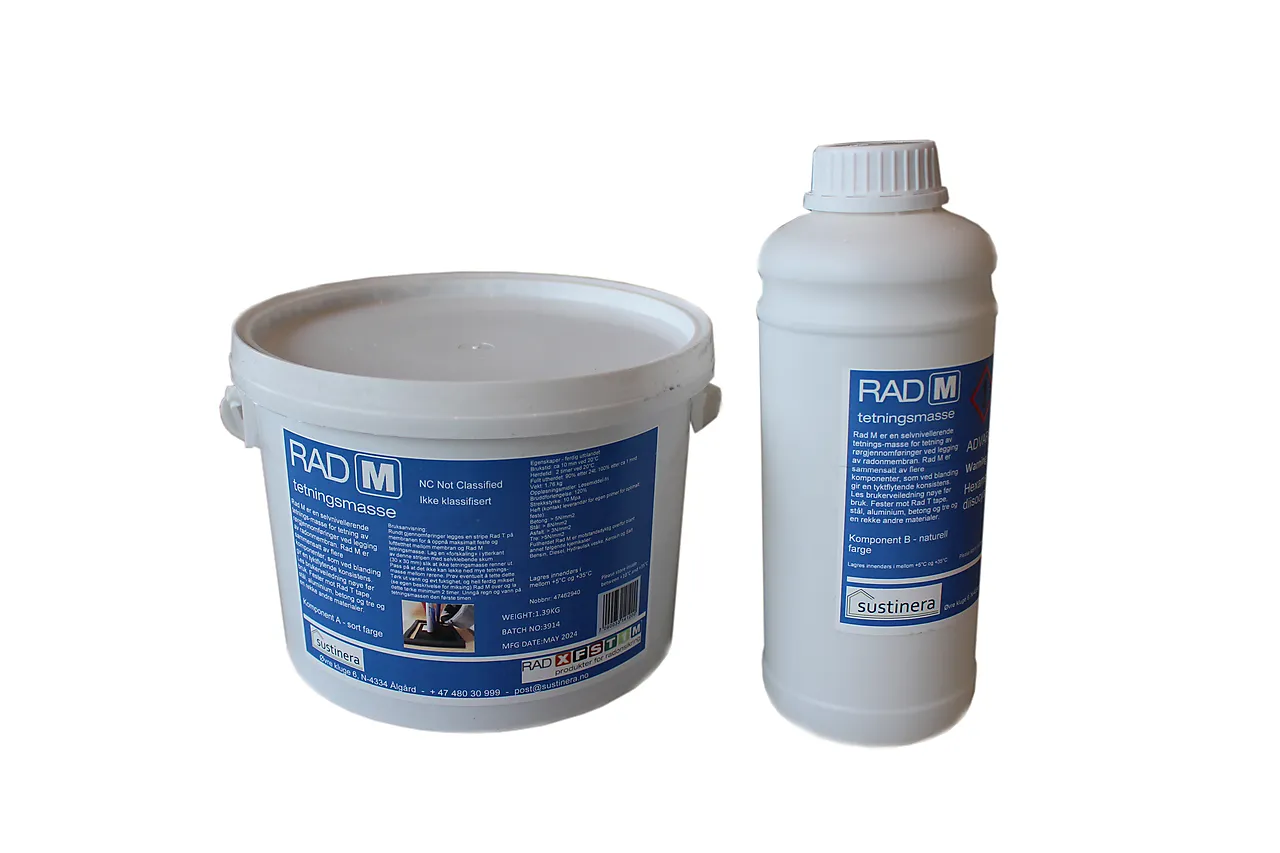 Rad M 2-komponent selvnivellerende tetningsmasse null - null - 3 - Miniatyr