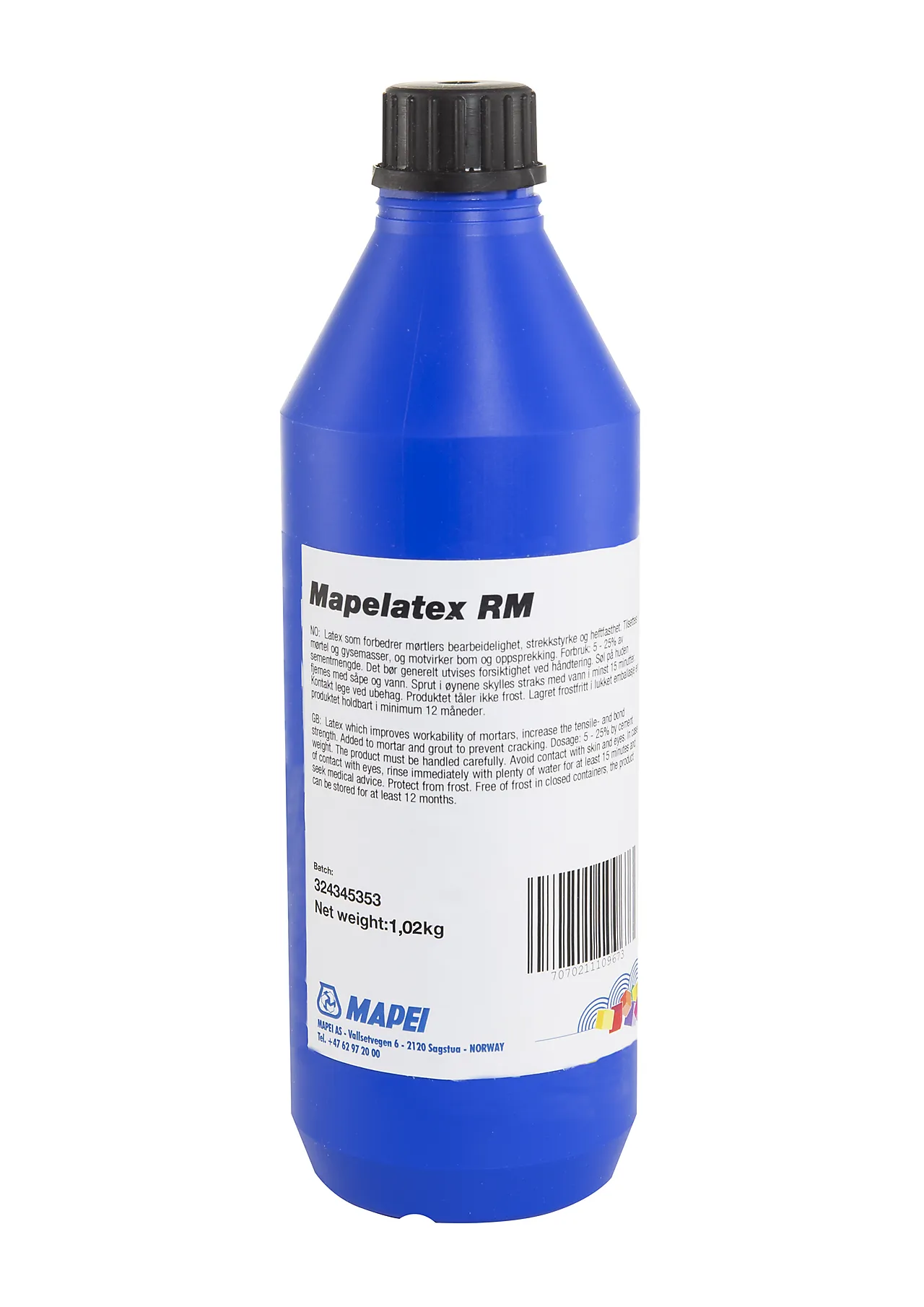 Mørtelforbedrer 1,02 kg RM