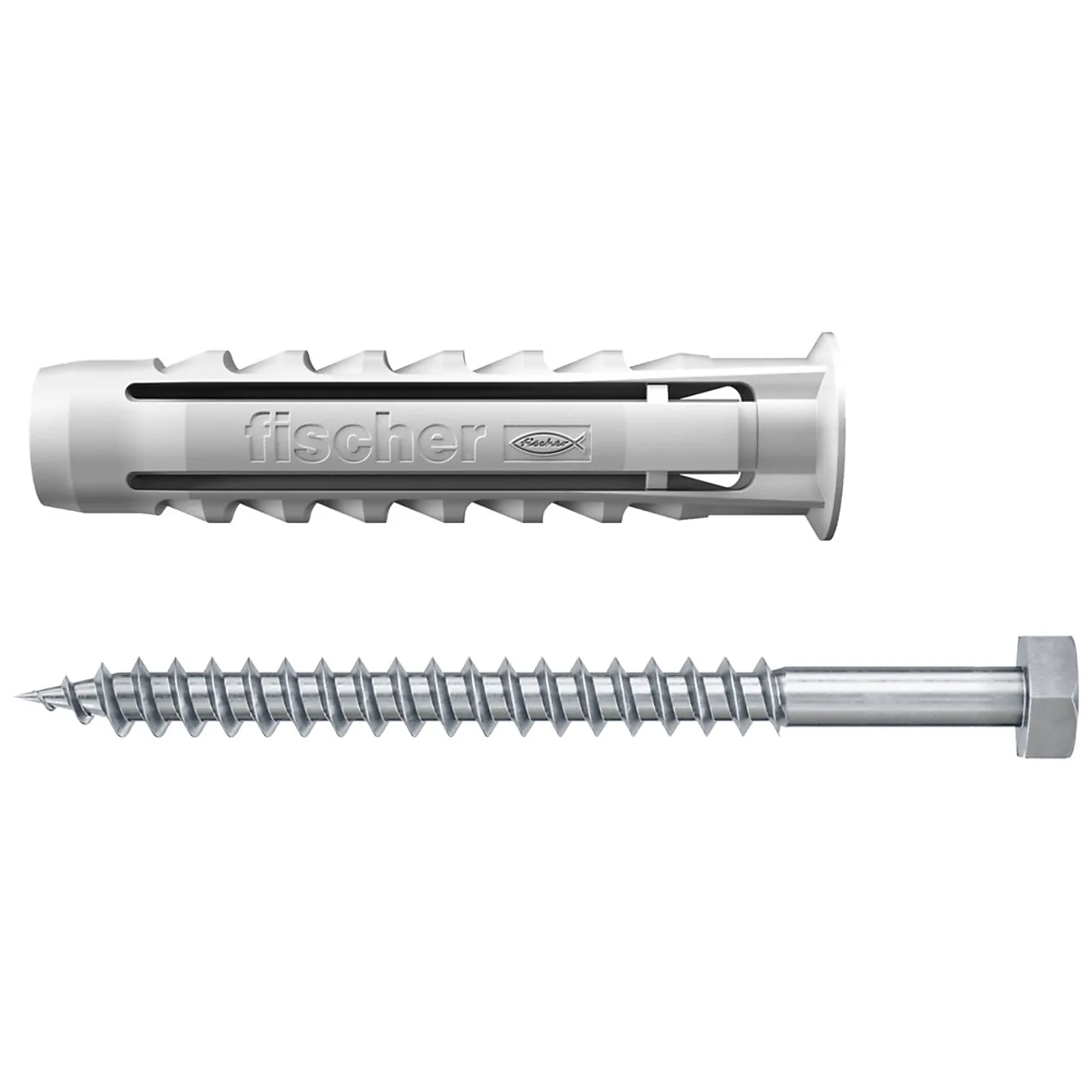 Nylonplugg m/skrue SX 10x50 mm S 5 stk null - null - 2 - Miniatyr