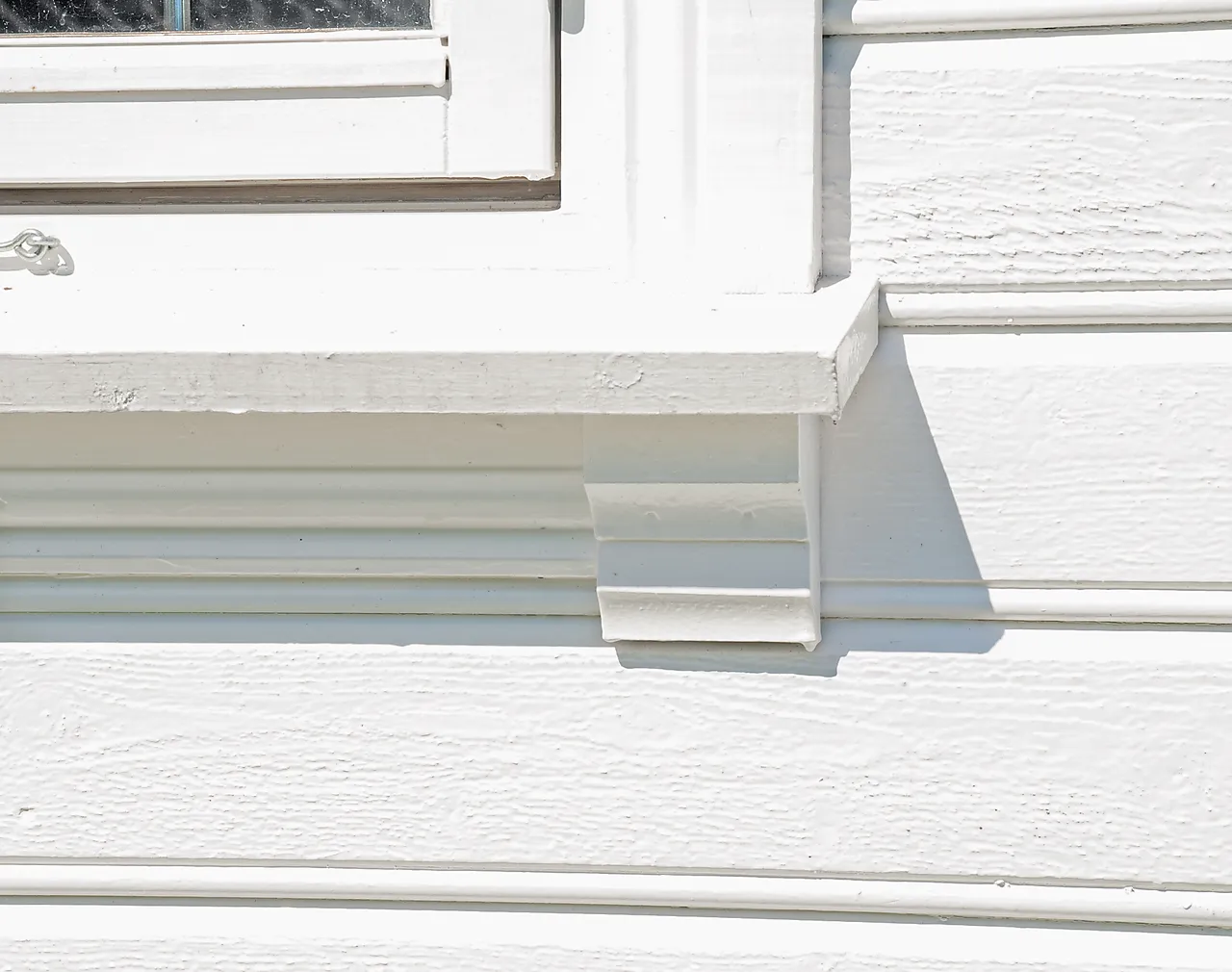 Vindusknekt-/kloss 503M 140x95x45 mm hvitmalt null - null - 3 - Miniatyr