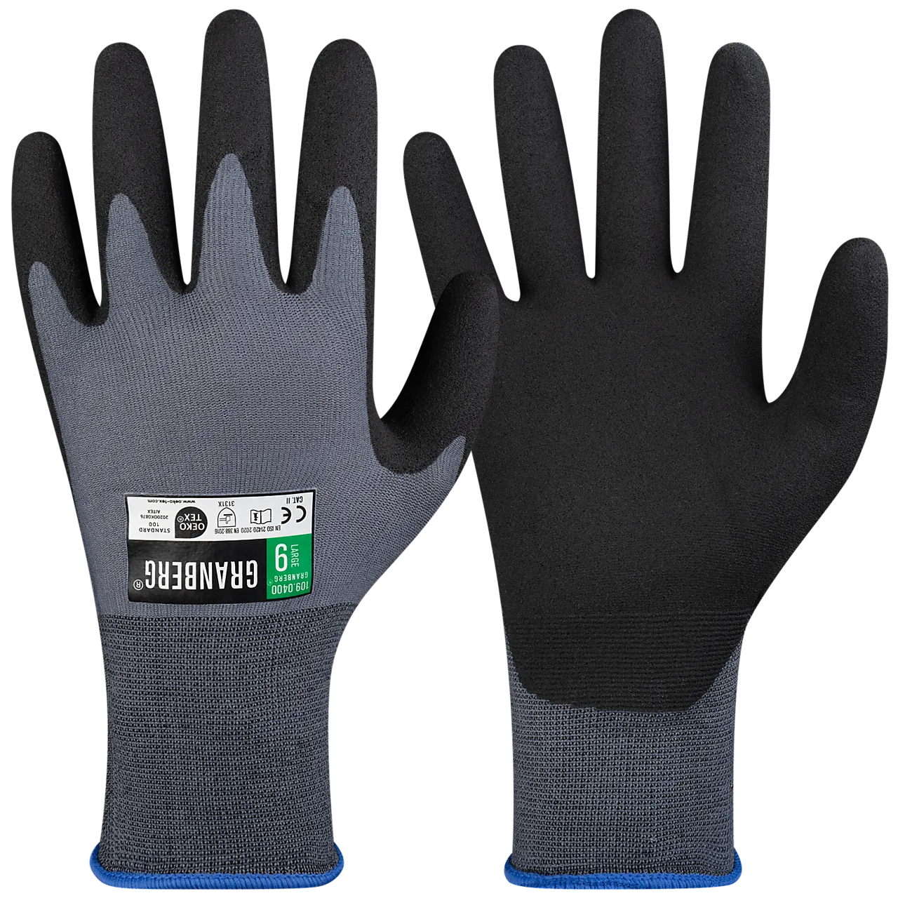 Monteringshanske vinyl/PVC-skumbelegg Monteringshanske vinyl/PVC-skumbelegg