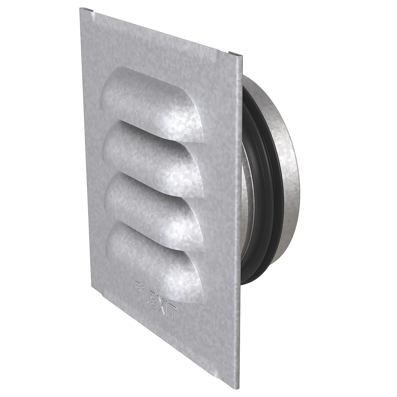 Sjalusirist nippel aluzink 4x4 Ø 100 mm Sjalusirist nippel aluzink 4x4 Ø 100 mm