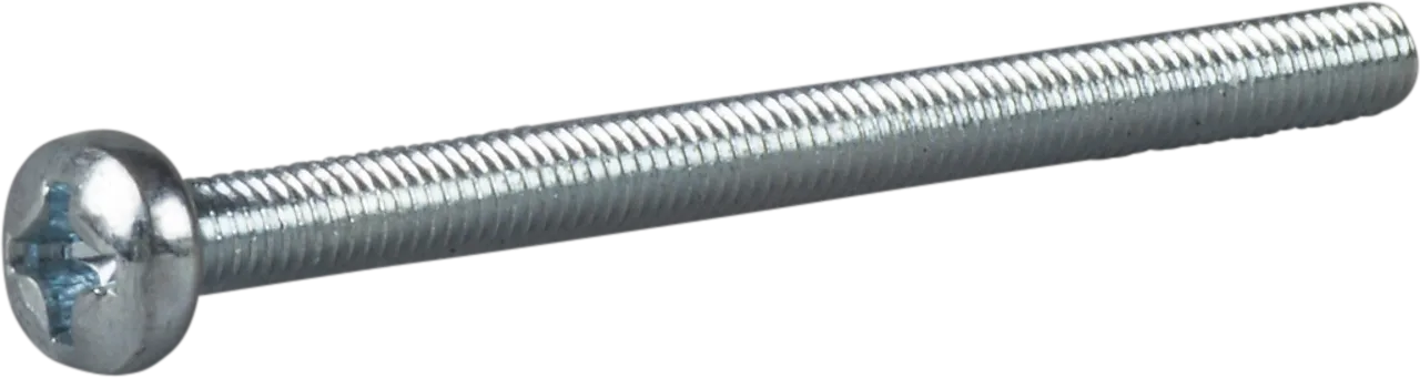 Maskinskrue ph hg m3x40 fzb-200 panhode  helgjenget blankforsinket null - null - 2 - Miniatyr