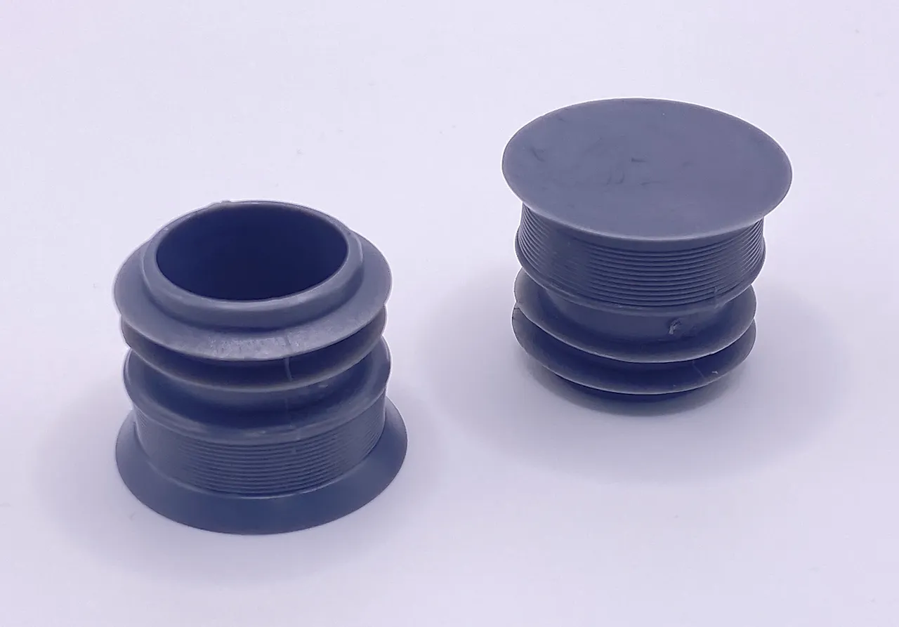 Drinpropp 22 mm mørk grå