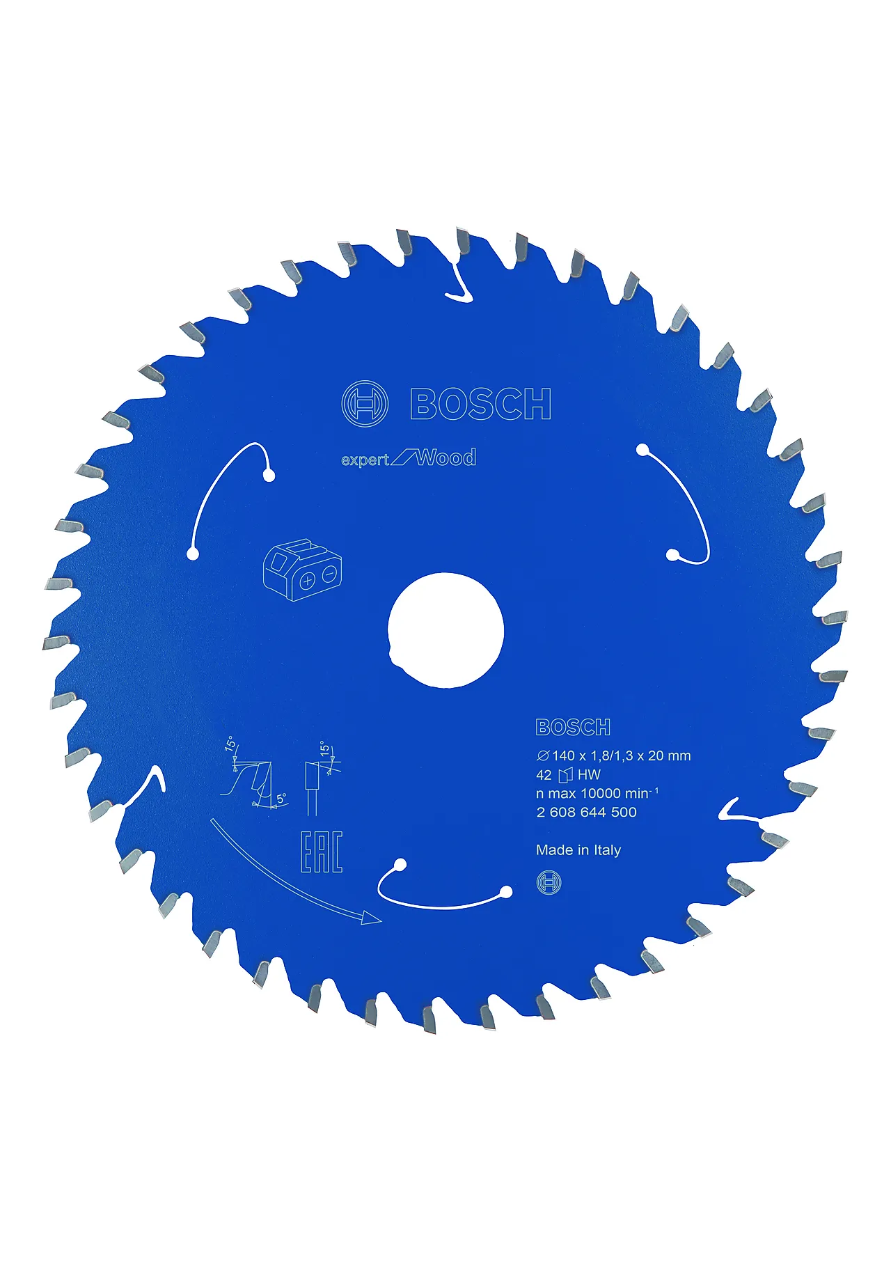 Sirkelsagblad exp accu tre 140x20 42t