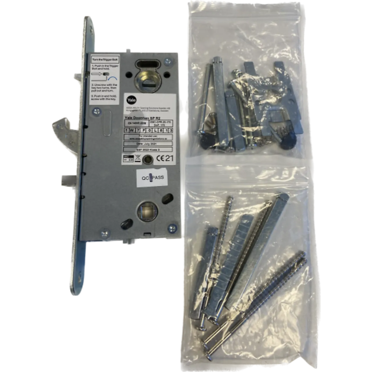 Utskiftingssett til låskasse Utskiftingssett til låskasse