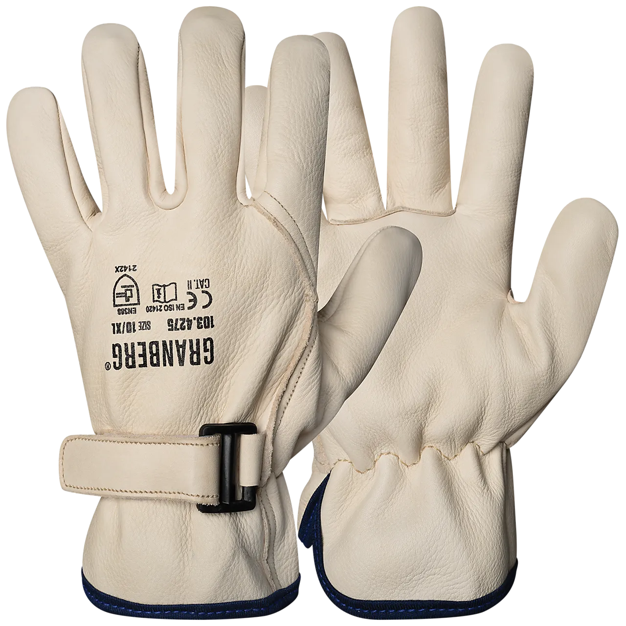 Hanske montering okse 11 borrelås granberg contact+ - 103.4275-11 Hanske montering okse 11 borrelås granberg contact+ - 103.4275-11