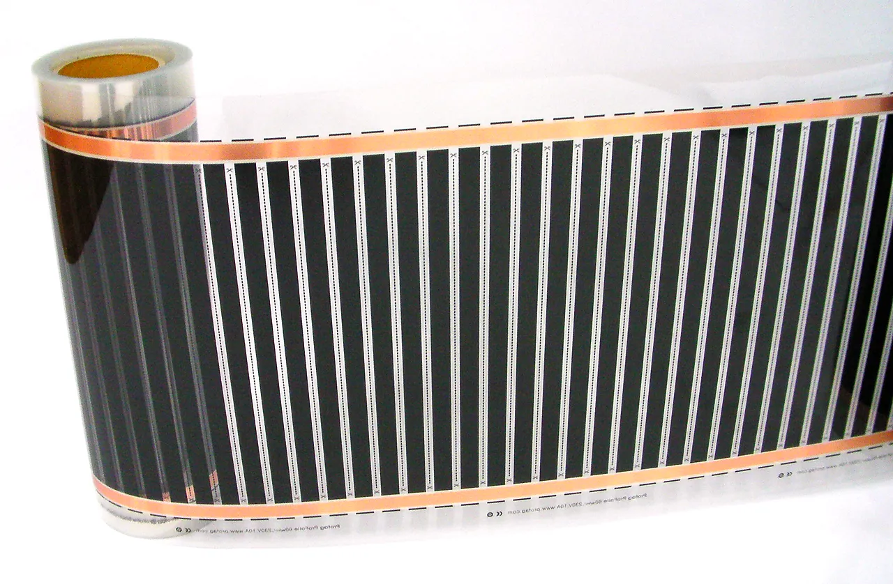 Varmefolie 60W/m² 1 x 3,15 meter Varmefolie 60W/m² 1 x 3,15 meter