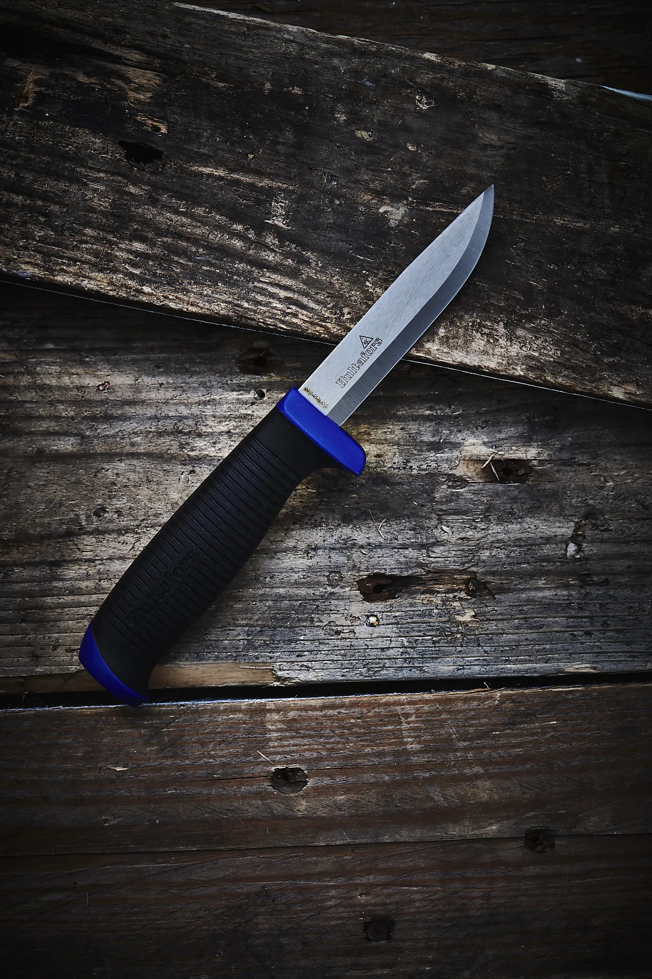 Håndverkskniv rfr-gh gummiskaft rustfri hultafors