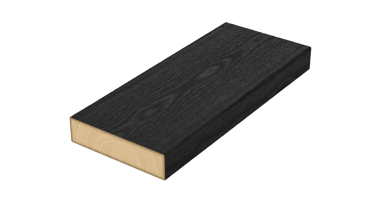 Marnar Bruk Royal furu 36x148 nordisk sort justert